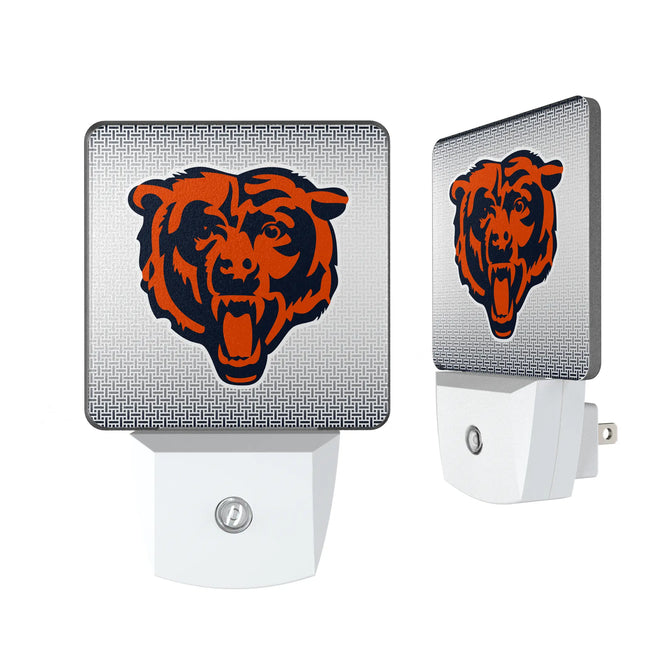 Chicago Bears Night Light 2-Pack Linen
