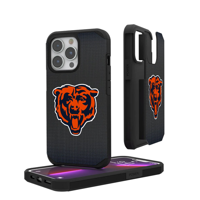 Chicago Bears Rugged Phone Case Linen for iPhone