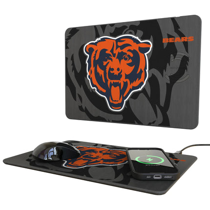 Chicago Bears 15-Watt Wireless Charger & Mouse Pad Monocolor