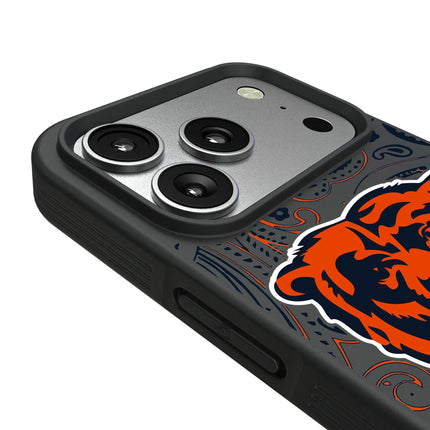 Chicago Bears Bump Phone Case Paisley for iPhone