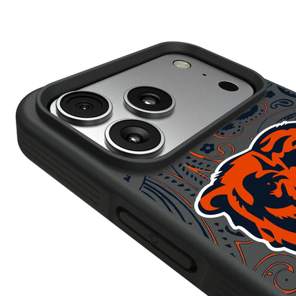 Chicago Bears Bump Phone Case Paisley for iPhone