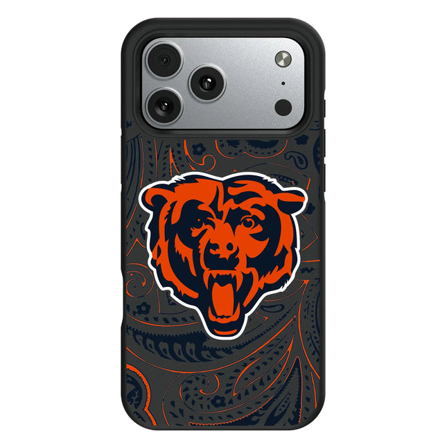 Chicago Bears Bump Phone Case Paisley for iPhone