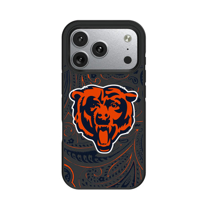 Chicago Bears Bump Phone Case Paisley for iPhone
