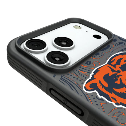 Chicago Bears Paisley Bump Phone Case for Apple iPhone