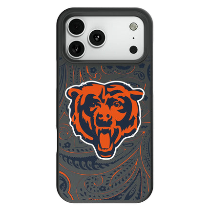 Chicago Bears Paisley Bump Phone Case for Apple iPhone
