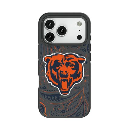 Chicago Bears Paisley Bump Phone Case for Apple iPhone