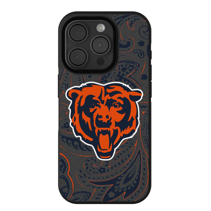 Chicago Bears Bump Phone Case Paisley for iPhone