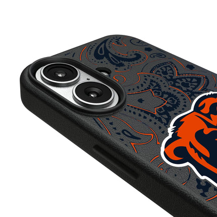 Chicago Bears MagSafe Phone Case Paisley for iPhone