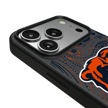 Chicago Bears MagSafe Phone Case Paisley for iPhone