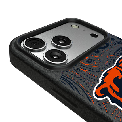 Chicago Bears MagSafe Phone Case Paisley for iPhone