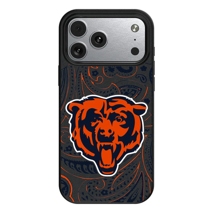 Chicago Bears MagSafe Phone Case Paisley for iPhone