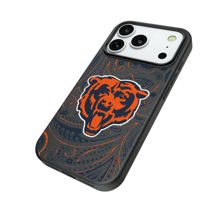 Chicago Bears Paisley MagSafe Compatible Phone Case for Apple iPhone