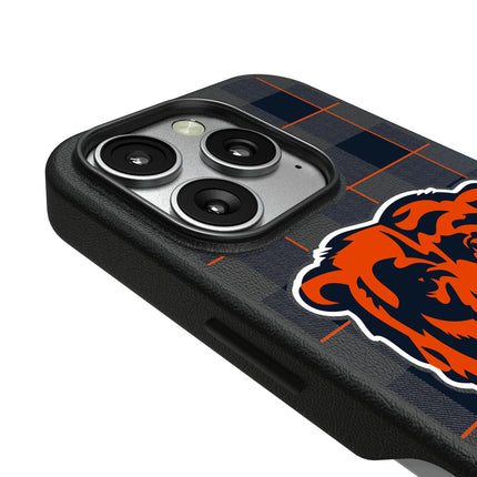 Chicago Bears Plaid MagSafe Compatible Phone Case for Apple iPhone