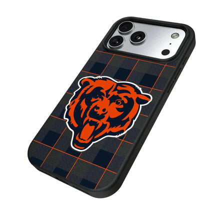 Chicago Bears Plaid MagSafe Compatible Phone Case for Apple iPhone