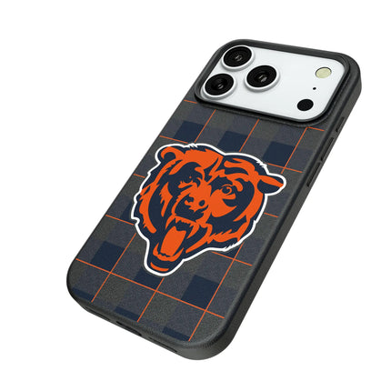 Chicago Bears Plaid MagSafe Compatible Phone Case for Apple iPhone