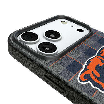 Chicago Bears Plaid MagSafe Compatible Phone Case for Apple iPhone