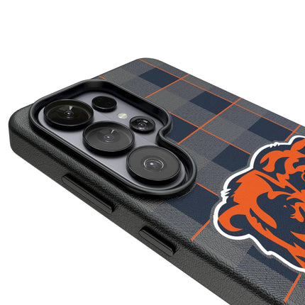Chicago Bears MagSafe Phone Case Plaid for Samsung Galaxy