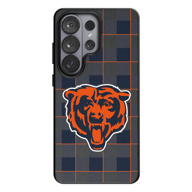 Chicago Bears MagSafe Phone Case Plaid for Samsung Galaxy