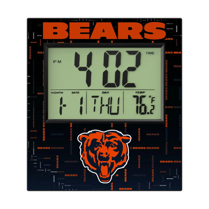 Chicago Bears Wall Clock Quadtile