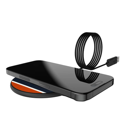 Chicago Bears 15-Watt Wireless Charger Stripe
