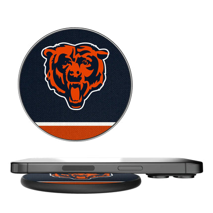 Chicago Bears 15-Watt Wireless Charger Stripe