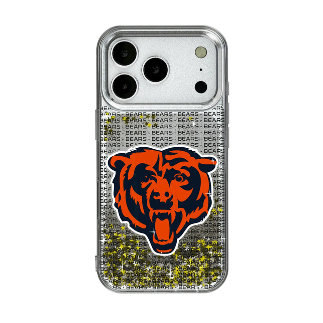 Chicago Bears Glitter Phone Case Text for iPhone
