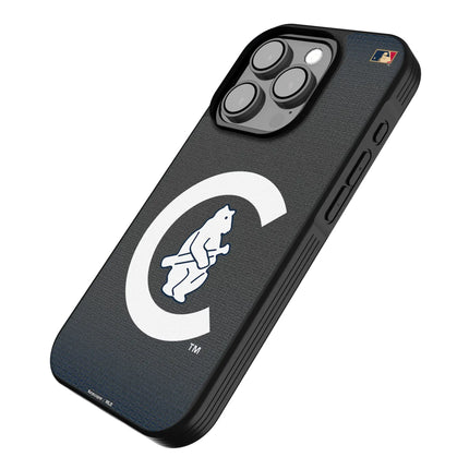 Chicago Cubs 1911-1912 - Cooperstown Collection Linen Bump Phone Case for Apple iPhone