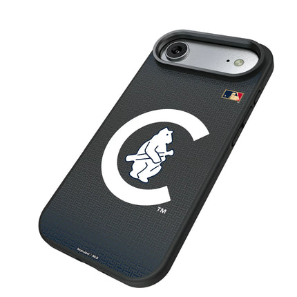 Chicago Cubs 1911-1912 - Cooperstown Collection Linen Bump Phone Case for Apple iPhone