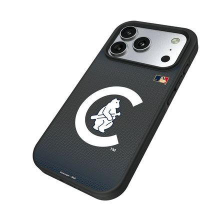 Chicago Cubs 1911-1912 - Cooperstown Collection Linen Bump Phone Case for Apple iPhone