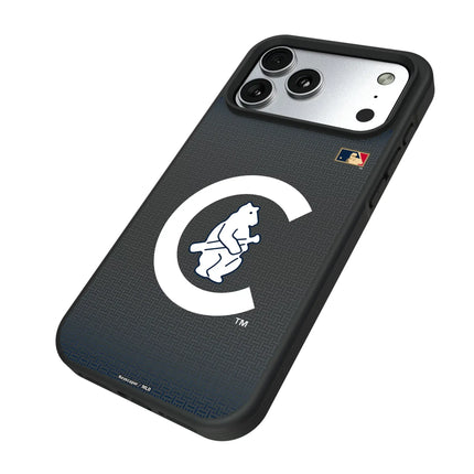 Chicago Cubs 1911-1912 - Cooperstown Collection Linen Bump Phone Case for Apple iPhone