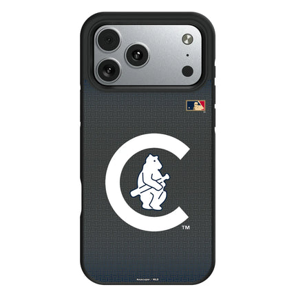 Chicago Cubs 1911-1912 - Cooperstown Collection Linen Bump Phone Case for Apple iPhone