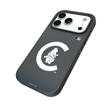 Chicago Cubs 1911-1912 - Cooperstown Collection Linen Bump Phone Case for Apple iPhone