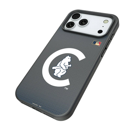 Chicago Cubs 1911-1912 - Cooperstown Collection Linen Bump Phone Case for Apple iPhone