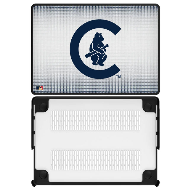 Chicago Cubs 1911-1912 - Cooperstown Collection Linen Laptop Case for Apple MacBook