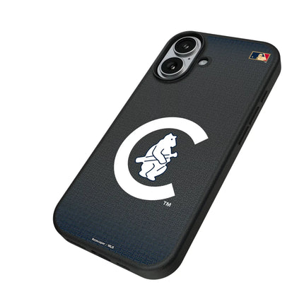 Chicago Cubs 1911-1912 - Cooperstown Collection Linen MagSafe Compatible Phone Case for Apple iPhone