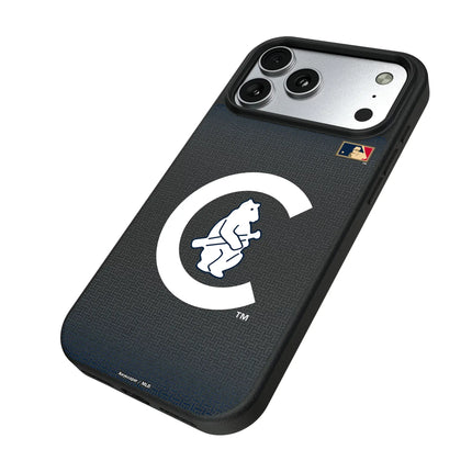 Chicago Cubs 1911-1912 - Cooperstown Collection Linen MagSafe Compatible Phone Case for Apple iPhone
