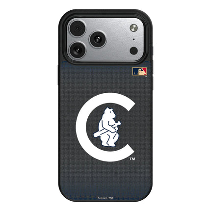 Chicago Cubs 1911-1912 - Cooperstown Collection Linen MagSafe Compatible Phone Case for Apple iPhone