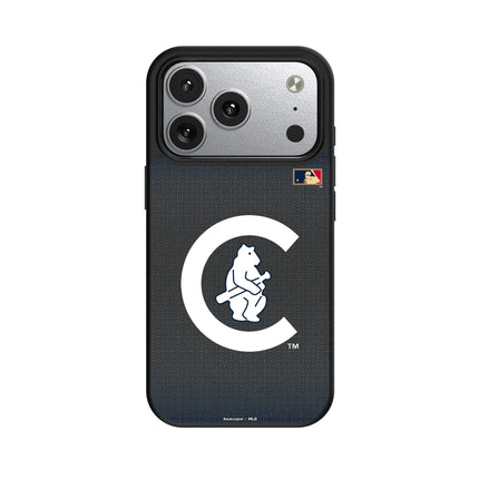 Chicago Cubs 1911-1912 - Cooperstown Collection Linen MagSafe Compatible Phone Case for Apple iPhone