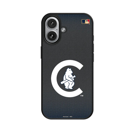 Chicago Cubs 1911-1912 - Cooperstown Collection Linen MagSafe Compatible Phone Case for Apple iPhone