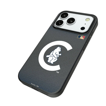 Chicago Cubs 1911-1912 - Cooperstown Collection Linen MagSafe Compatible Phone Case for Apple iPhone