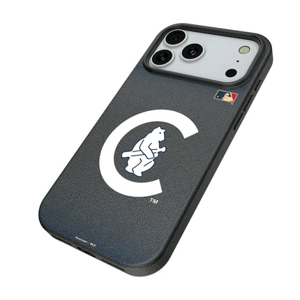 Chicago Cubs 1911-1912 - Cooperstown Collection Linen MagSafe Compatible Phone Case for Apple iPhone