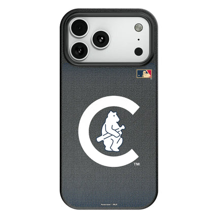 Chicago Cubs 1911-1912 - Cooperstown Collection Linen MagSafe Compatible Phone Case for Apple iPhone