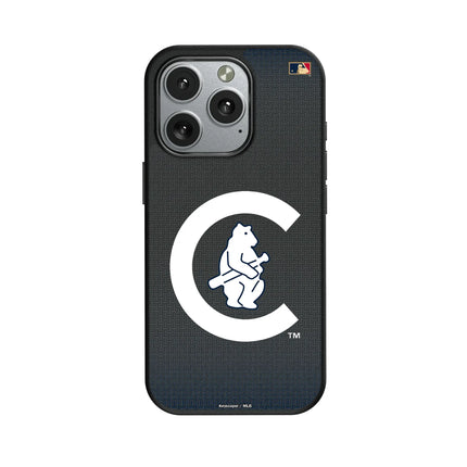 Chicago Cubs 1911-1912 - Cooperstown Collection Linen MagSafe Compatible Phone Case for Apple iPhone