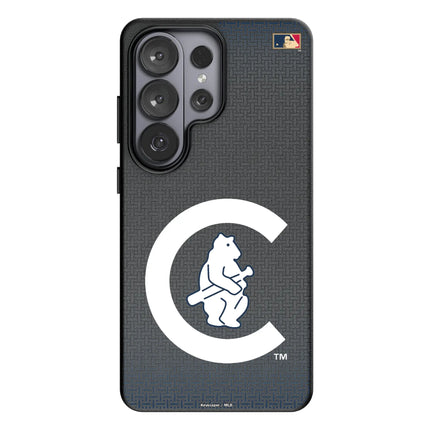 Chicago Cubs 1911-1912 - Cooperstown Collection Linen MagSafe Compatible Phone Case for Samsung Galaxy