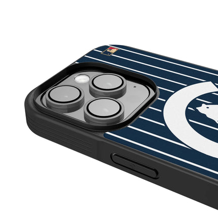 Chicago Cubs 1911-1912 - Cooperstown Collection Pinstripe Bump Phone Case for Apple iPhone