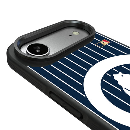 Chicago Cubs 1911-1912 - Cooperstown Collection Pinstripe Bump Phone Case for Apple iPhone
