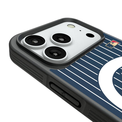 Chicago Cubs 1911-1912 - Cooperstown Collection Pinstripe Bump Phone Case for Apple iPhone