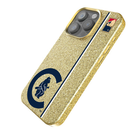 Chicago Cubs 1911-1912 - Cooperstown Collection Sidebar Bling Phone Case for Apple iPhone