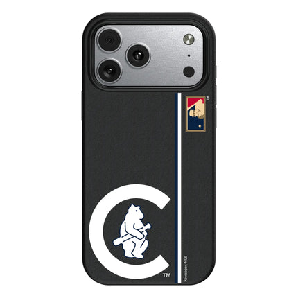 Chicago Cubs 1911-1912 - Cooperstown Collection Sidebar MagSafe Compatible Phone Case for Apple iPhone