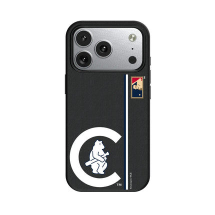 Chicago Cubs 1911-1912 - Cooperstown Collection Sidebar MagSafe Compatible Phone Case for Apple iPhone